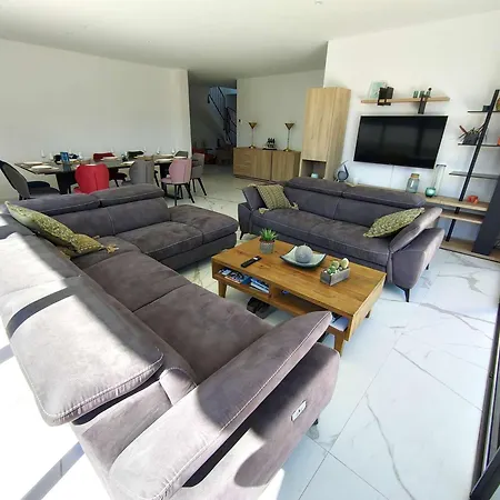 12 Pers Avec Piscine Chauffee Et Vue Exceptionnelle, Premiere Ligne Bassin D'arcachon - Fr-1-736-32 Villa Lege-Cap-Ferret