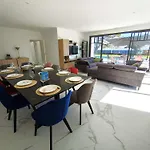 Villa 12 Pers Avec Piscine Chauffee Et Vue Exceptionnelle, Premiere Ligne Bassin D'arcachon - Fr-1-736-32 *