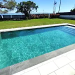 12 Pers Avec Piscine Chauffee Et Vue Exceptionnelle, Premiere Ligne Bassin D'arcachon - Fr-1-736-32