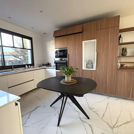 12 Pers Avec Piscine Chauffée Et Vue Exceptionnelle, Première Ligne Bassin D'arcachon - Fr-1-736-32 *