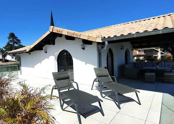 12 Pers Avec Piscine Chauffee Et Vue Exceptionnelle, Premiere Ligne Bassin D'arcachon - Fr-1-736-32 Lège-Cap-Ferret