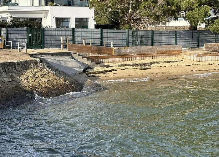 12 Pers Avec Piscine Chauffée Et Vue Exceptionnelle, Première Ligne Bassin D'arcachon - Fr-1-736-32